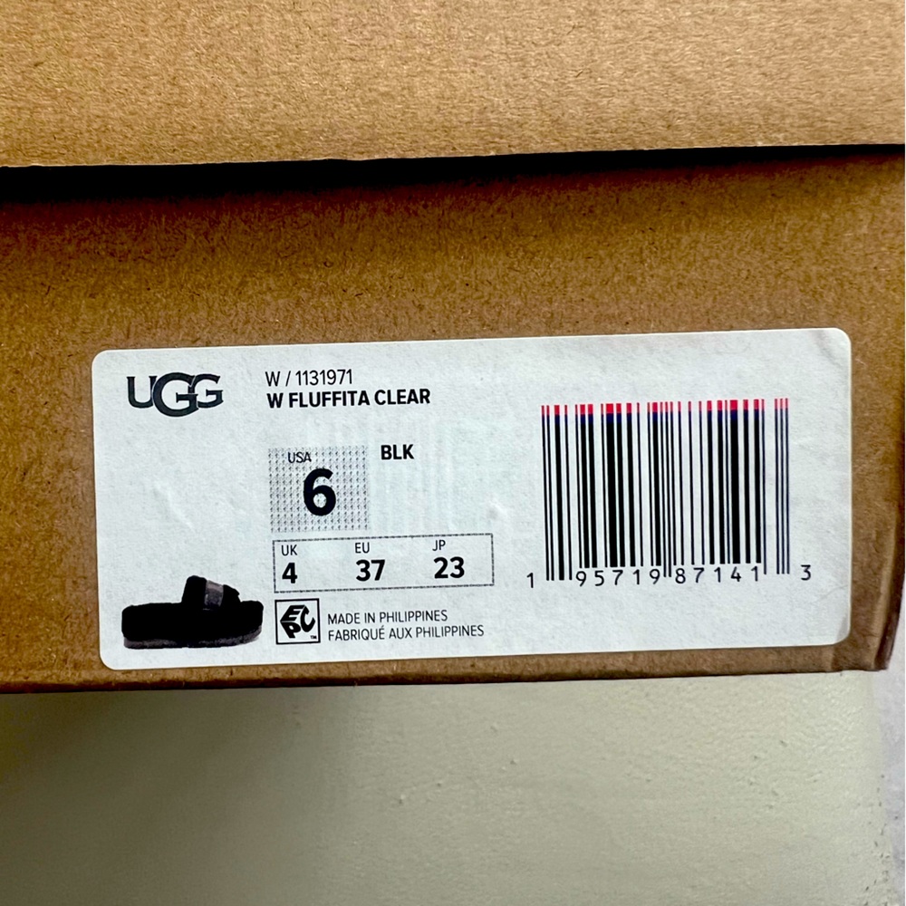 UGG Slides “Fluffita Clear”